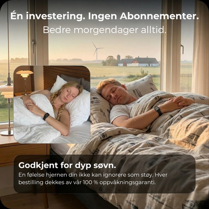 SilentRise™ | Våkn rolig uten å vekke partneren