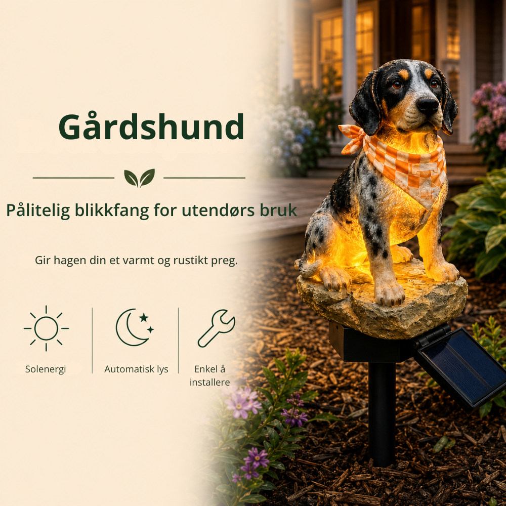 GardenGlow™ | Den lille traktoren som lyser opp hagen