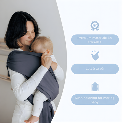 SnuggleWrap™ | Gjør hverdagen lettere med baby tett på