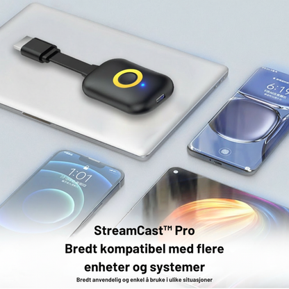 StreamCast™ Pro | Større skjermopplevelser uten Wi-Fi eller bryderi