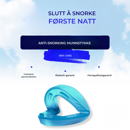 SnorkeStop™ | Få ro i soverommet og våkn opp frisk og uthvilt