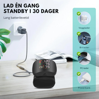 Serco™ | Intelligent blodtrykksmåler - Klinisk presisjon. Alltid og overalt.