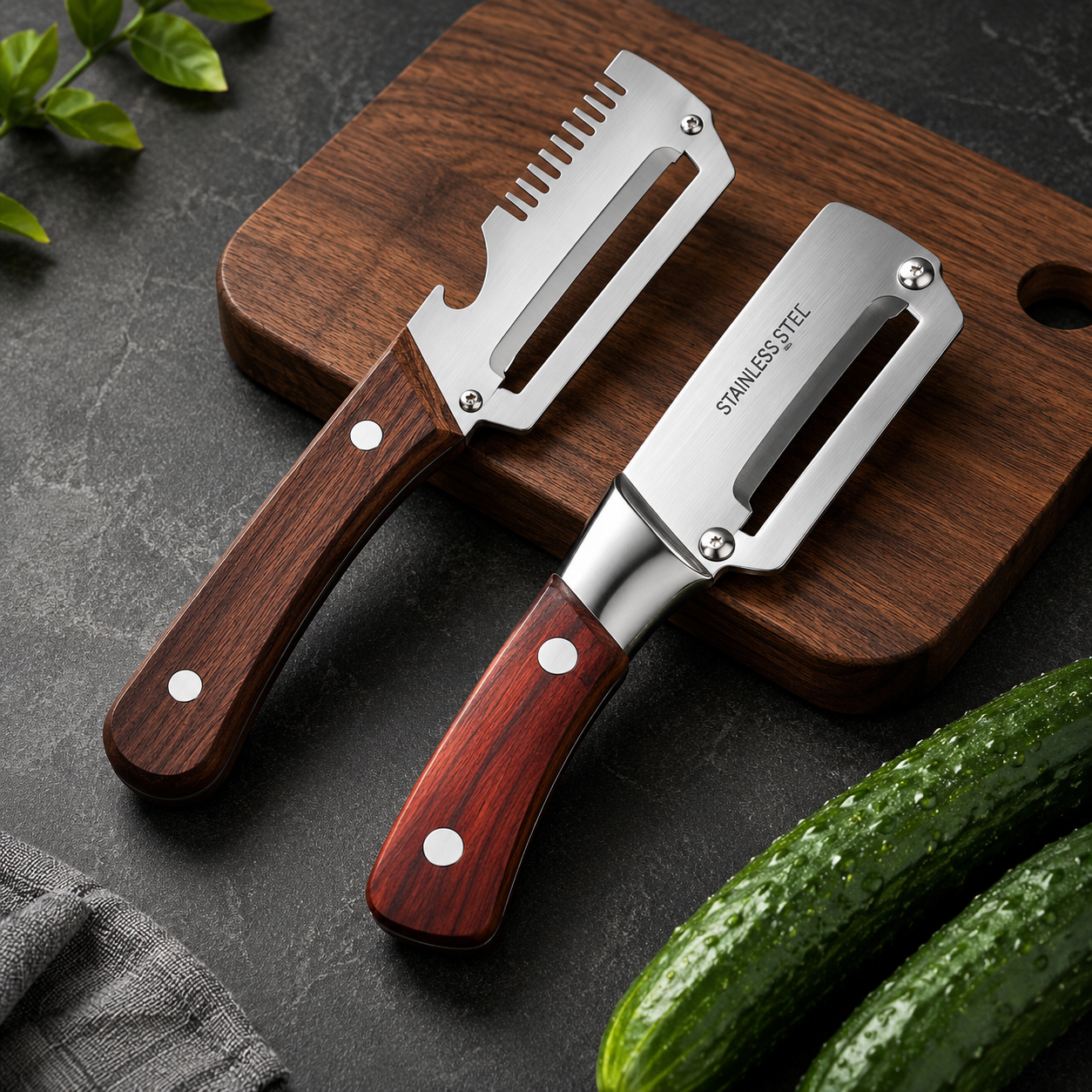 SlicePro™ Duo | Gjør matlaging enklere med færre redskaper