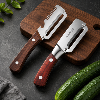 SlicePro™ Duo | Gjør matlaging enklere med færre redskaper