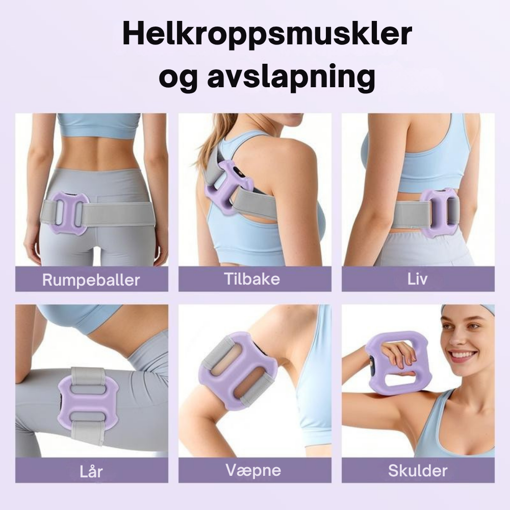 BodyPulse™ | Massasje, avslapning og kroppsforming i ett kompakt verktøy