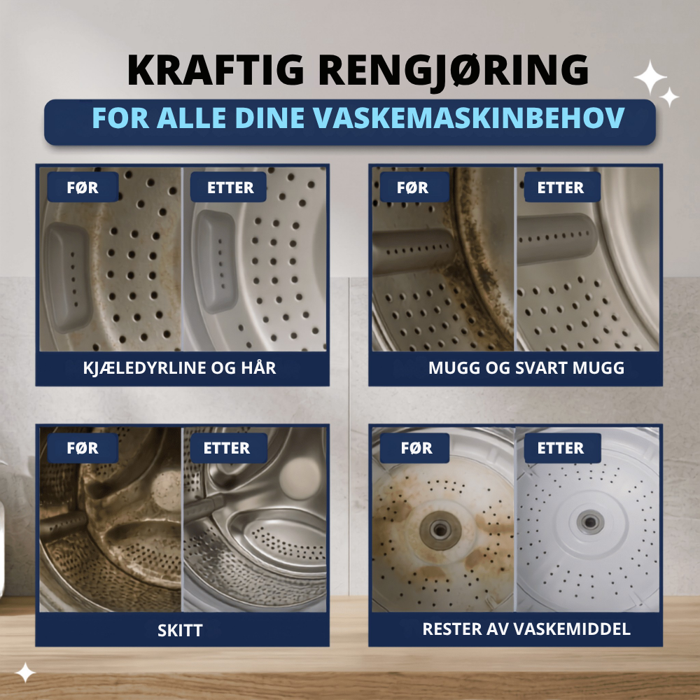 PureWash™ | Friskere klesvask starter med en renere maskin