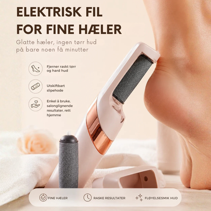 PediSmooth™ | Elektrisk fotpleie for myke, velpleide hæler hjemme