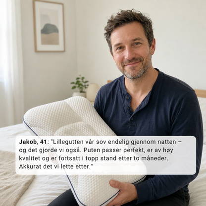 ErgoPillow™ Junior | Når barnet ditt sover bedre, sover du også