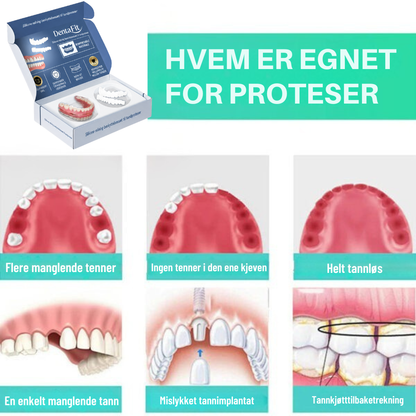 DentaFit™ | Det perfekte og umiddelbare smilet, uten smerte og uten avtale