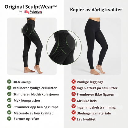 Original SculptWear™ | Leggings som aktivt jobber mot cellulitter