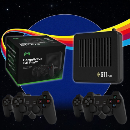 GameWave™ G11 Pro | Konsoll med over 100 000 retrospill for hele familien