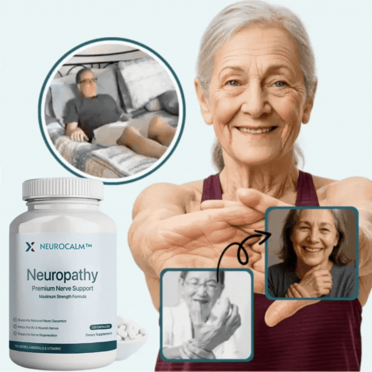NeuroCalm™ | Målrettet støtte til rolige nerver