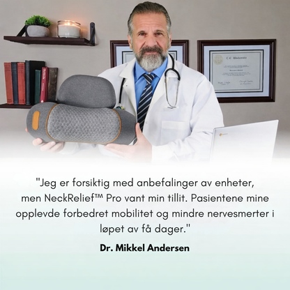 NeckRelief™ Pro | Våkn med mindre smerte og mer ro