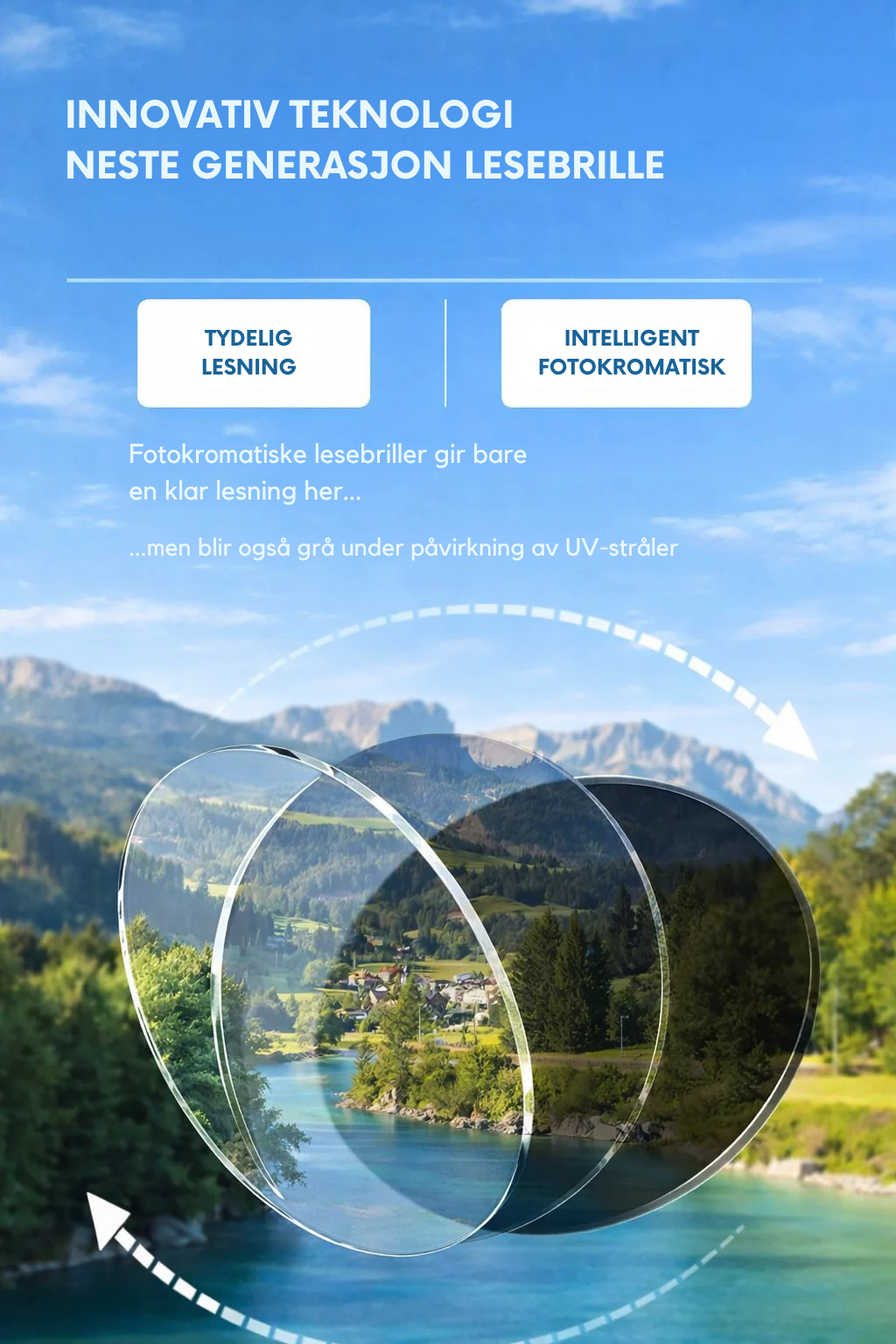 ClariFocus™ | Én brille for alt du gjør