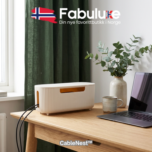 CableNest™ | Skjul ledningskaos uten å ofre stilen