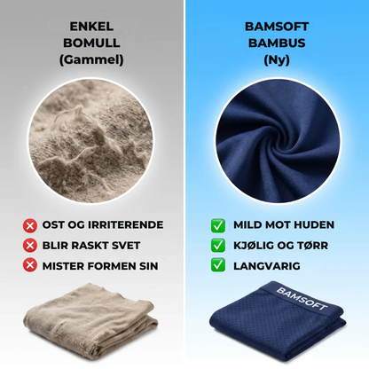 BamSoft™ | Silkeaktig komfort som varer hele dagen