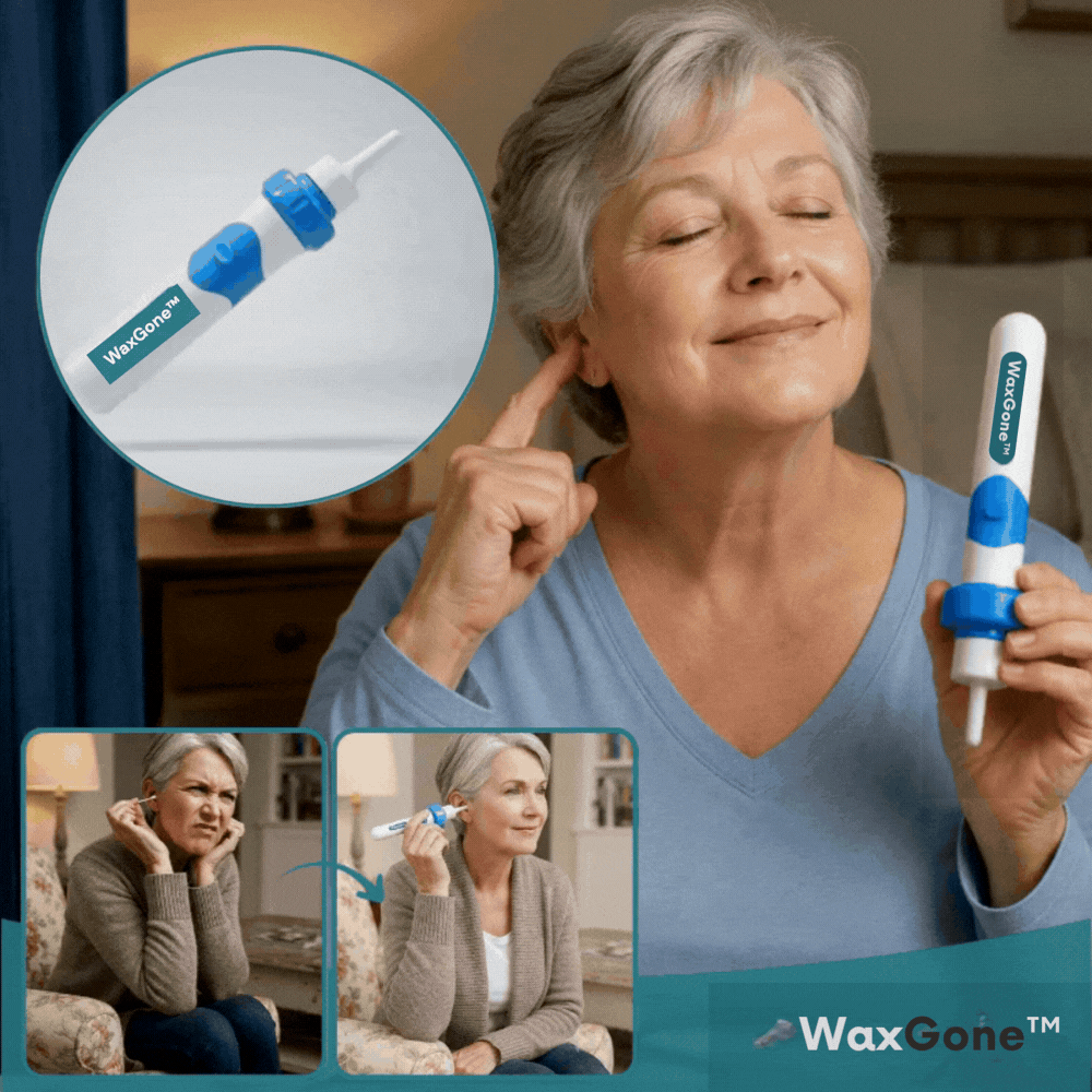 WaxGone™ | Fjern ørevoks skånsomt uten bomullspinner
