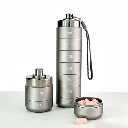 PillMate™ | Elegant ukeorganisering for medisiner og kosttilskudd