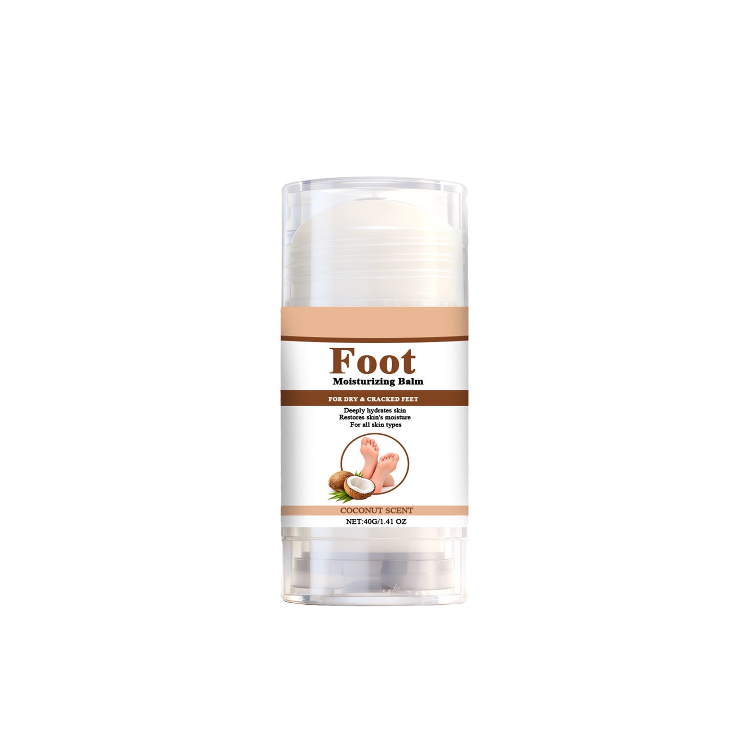 SmoothBalm™ | Fuktighetsgivende kokosnøttkrem til føttene