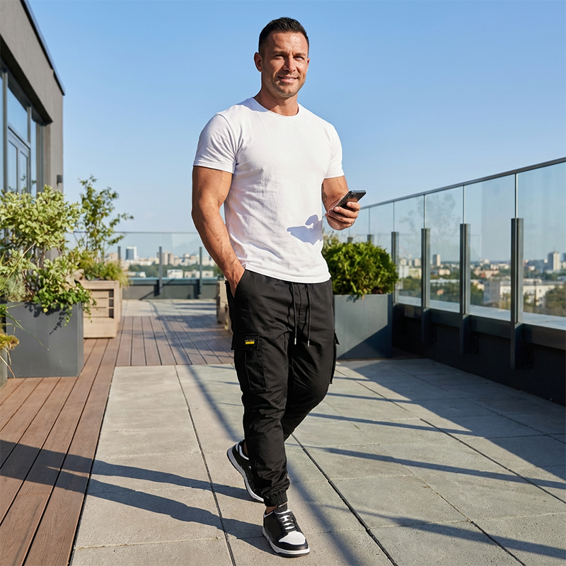 FlexCargo™  | Bukser som føles som joggers, men ser langt skarpere ut